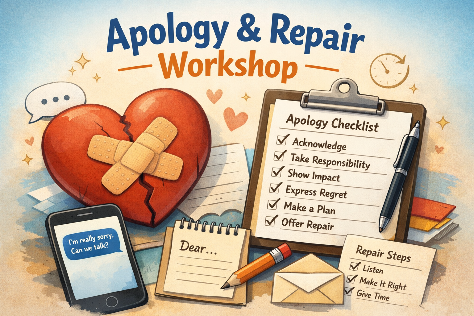 Apology & Repair Workshop logo